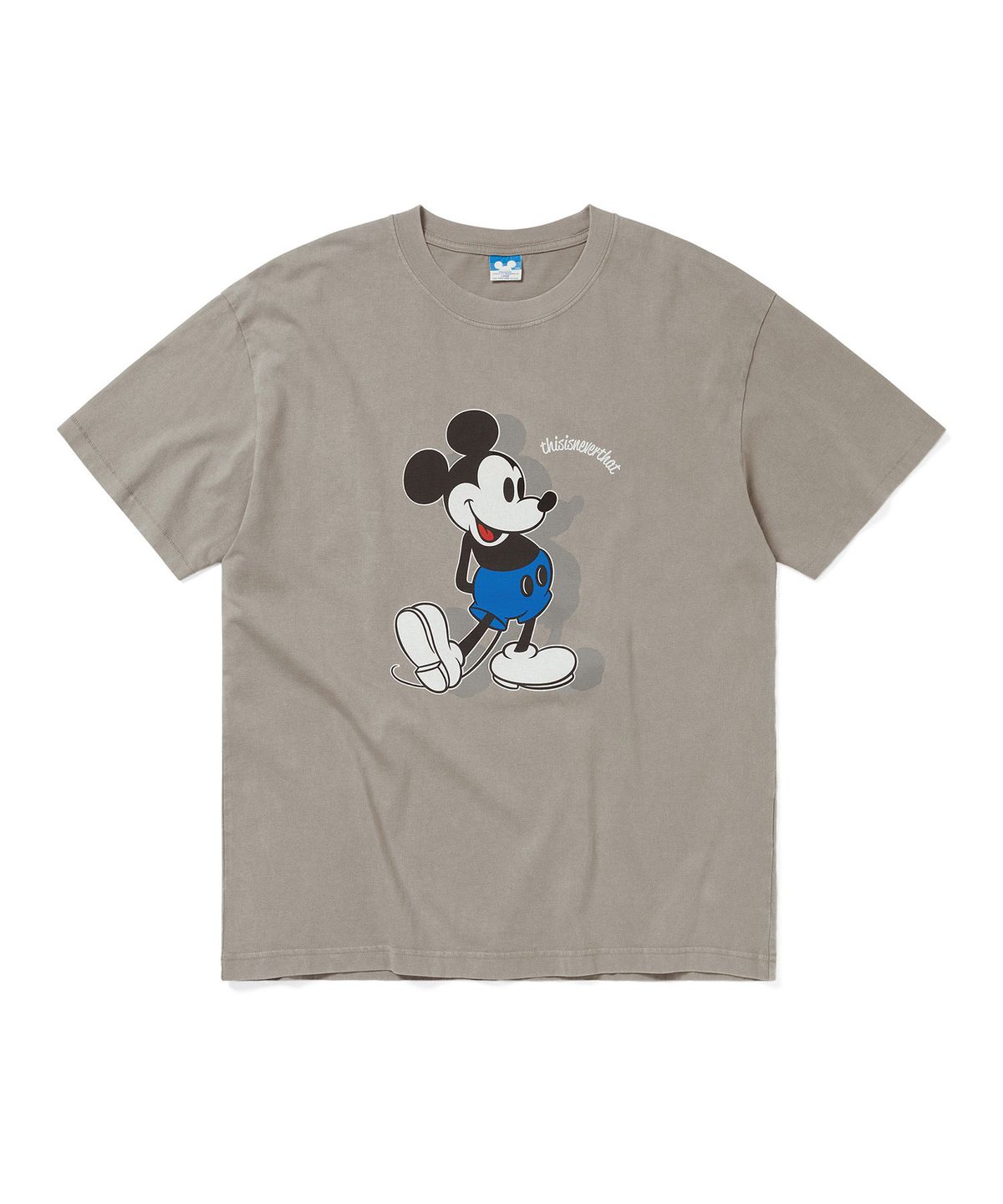 디스이즈네버댓(THISISNEVERTHAT) TNT_Mickey_Classic Tee Sand