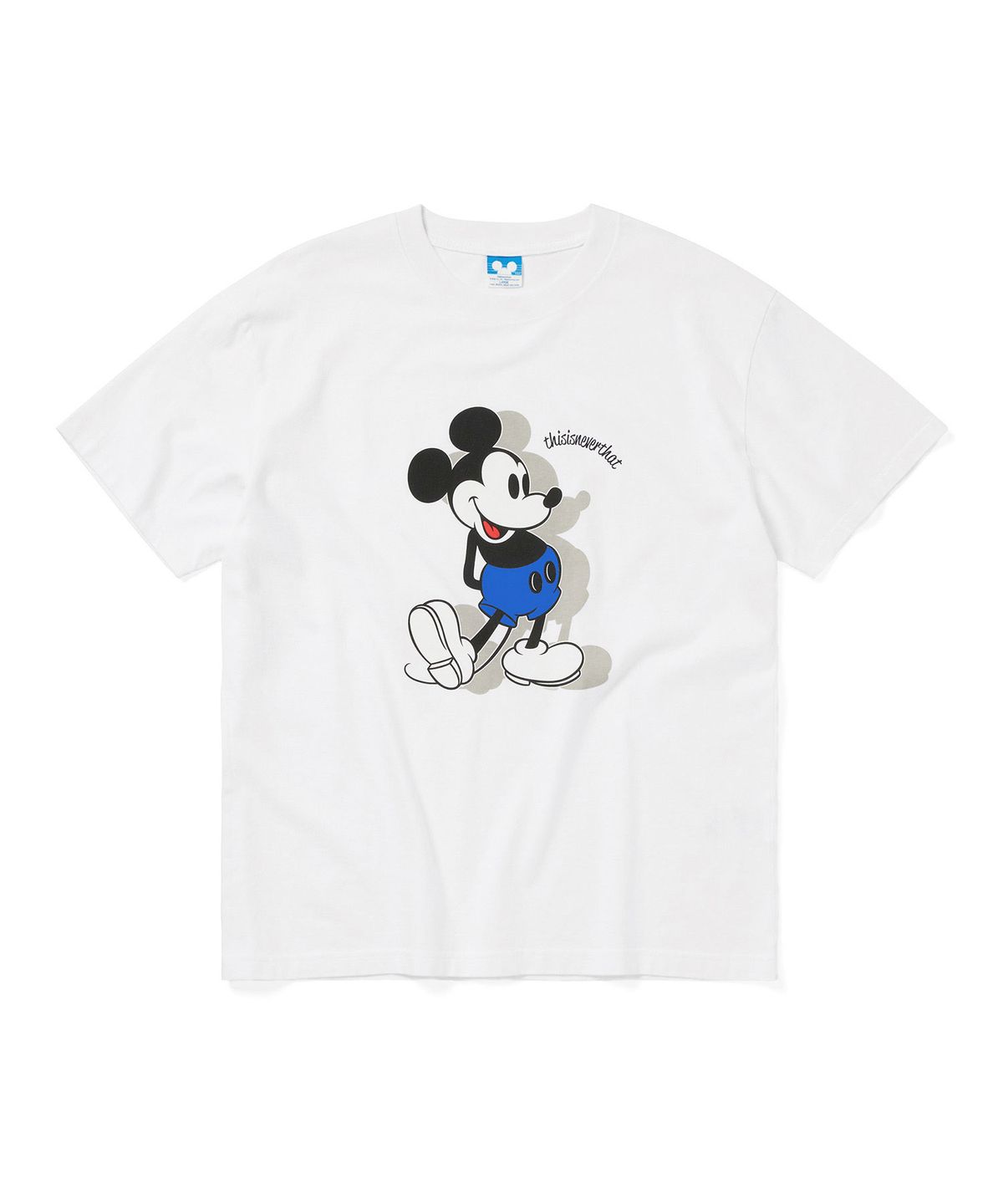 디스이즈네버댓(THISISNEVERTHAT) TNT_Mickey_Classic Tee White