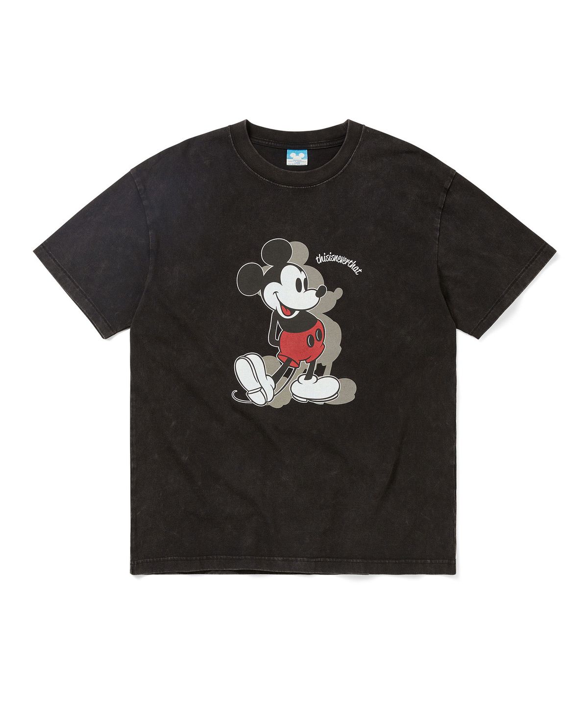디스이즈네버댓(THISISNEVERTHAT) TNT_Mickey_Classic Tee Black
