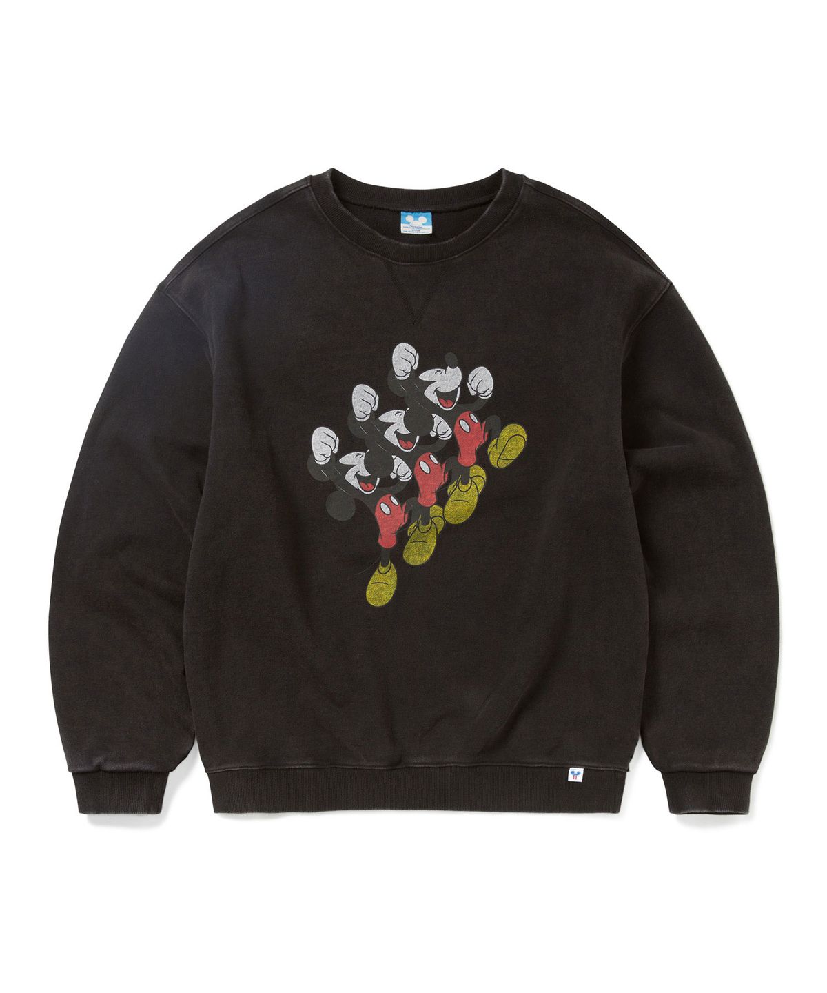 디스이즈네버댓(THISISNEVERTHAT) TNT_Mickey_Bounce Crewneck Black