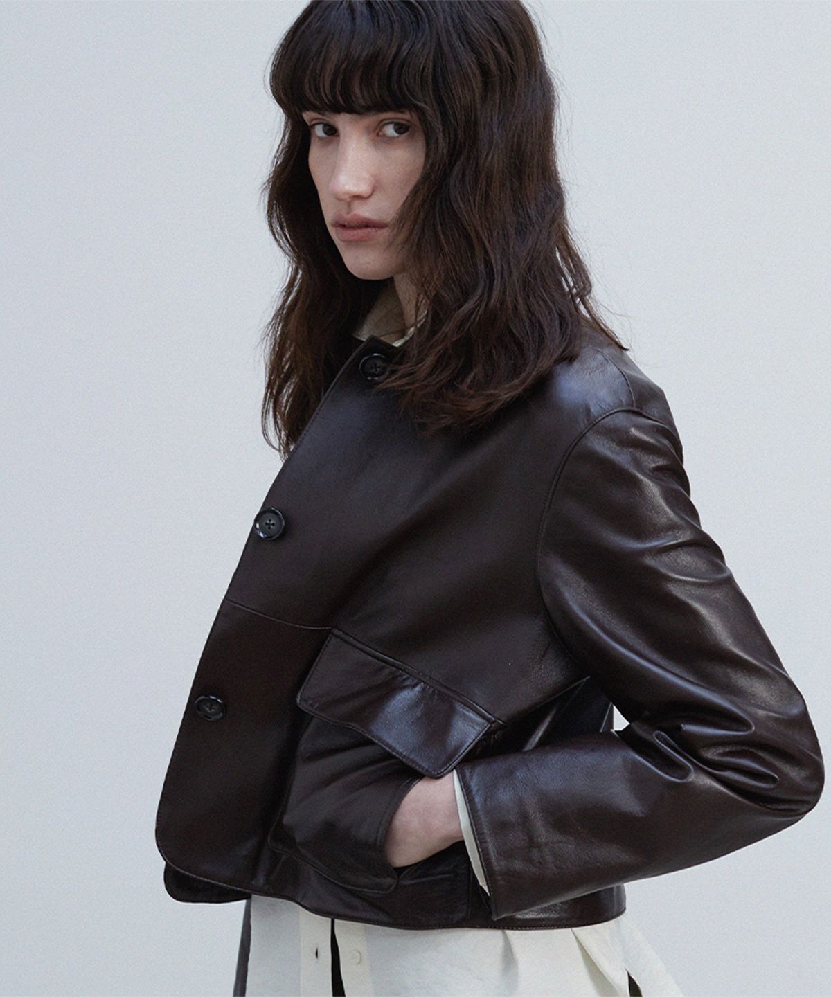 베르데마르(VERDEMAR) Pocket point JK_Shiny Deepbrown