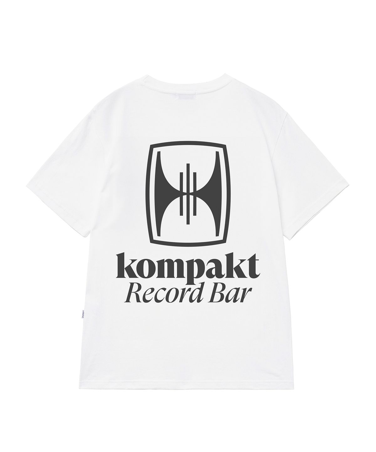 콤팩트 레코드 바(KOMPAKT RECORD BAR) KRB Big Logo T-shirt - White