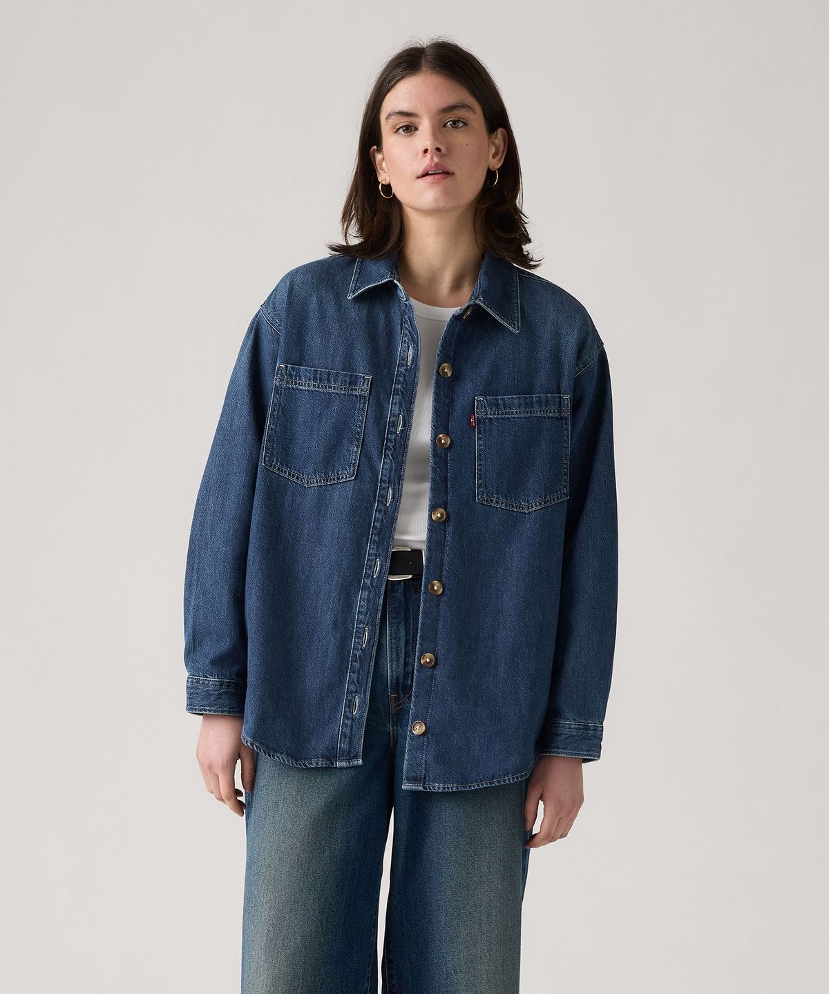 리바이스(LEVI'S) 아이리스 오버 셔츠 001SS-0003