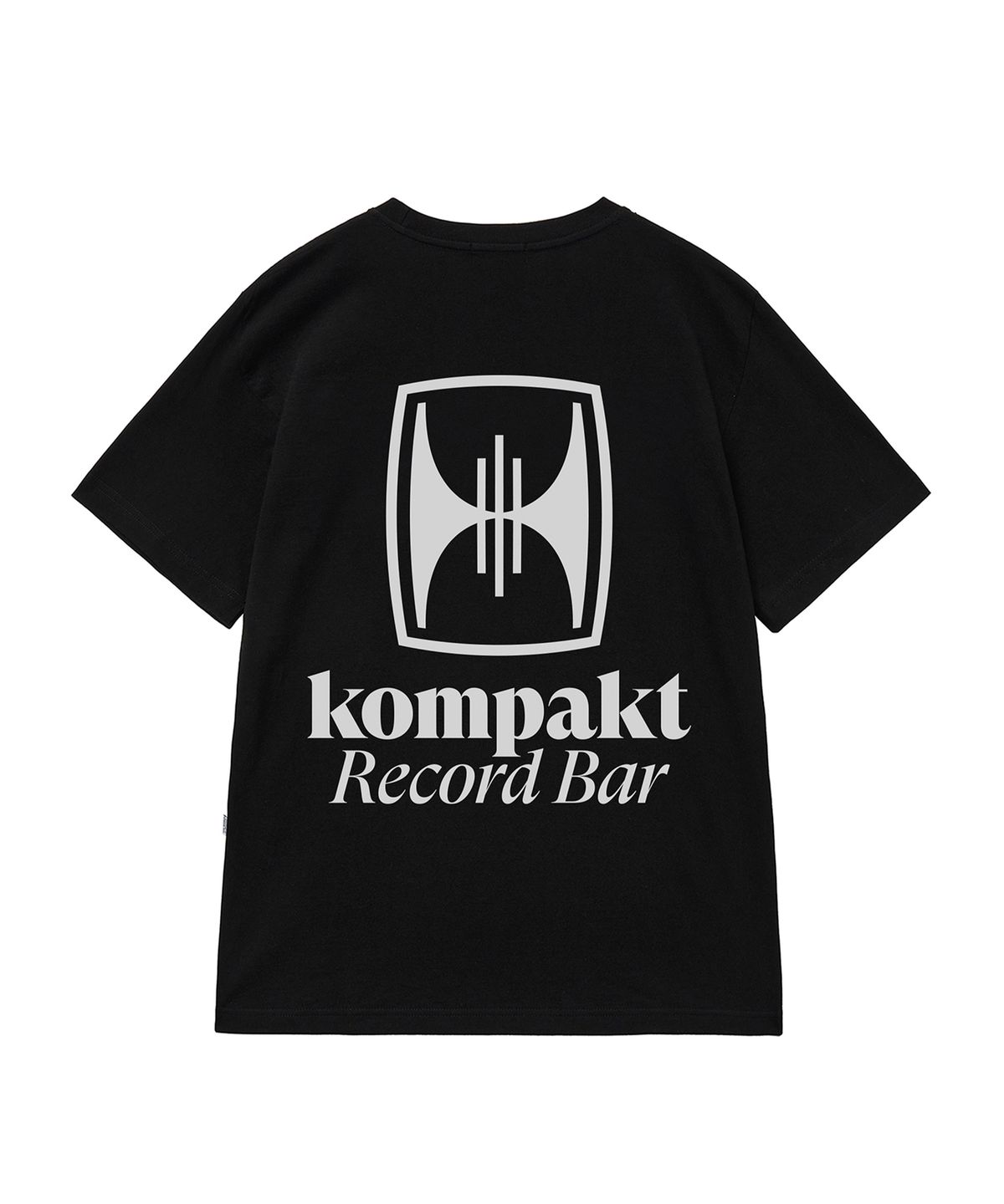 콤팩트 레코드 바(KOMPAKT RECORD BAR) KRB Big Logo T-shirt - Black