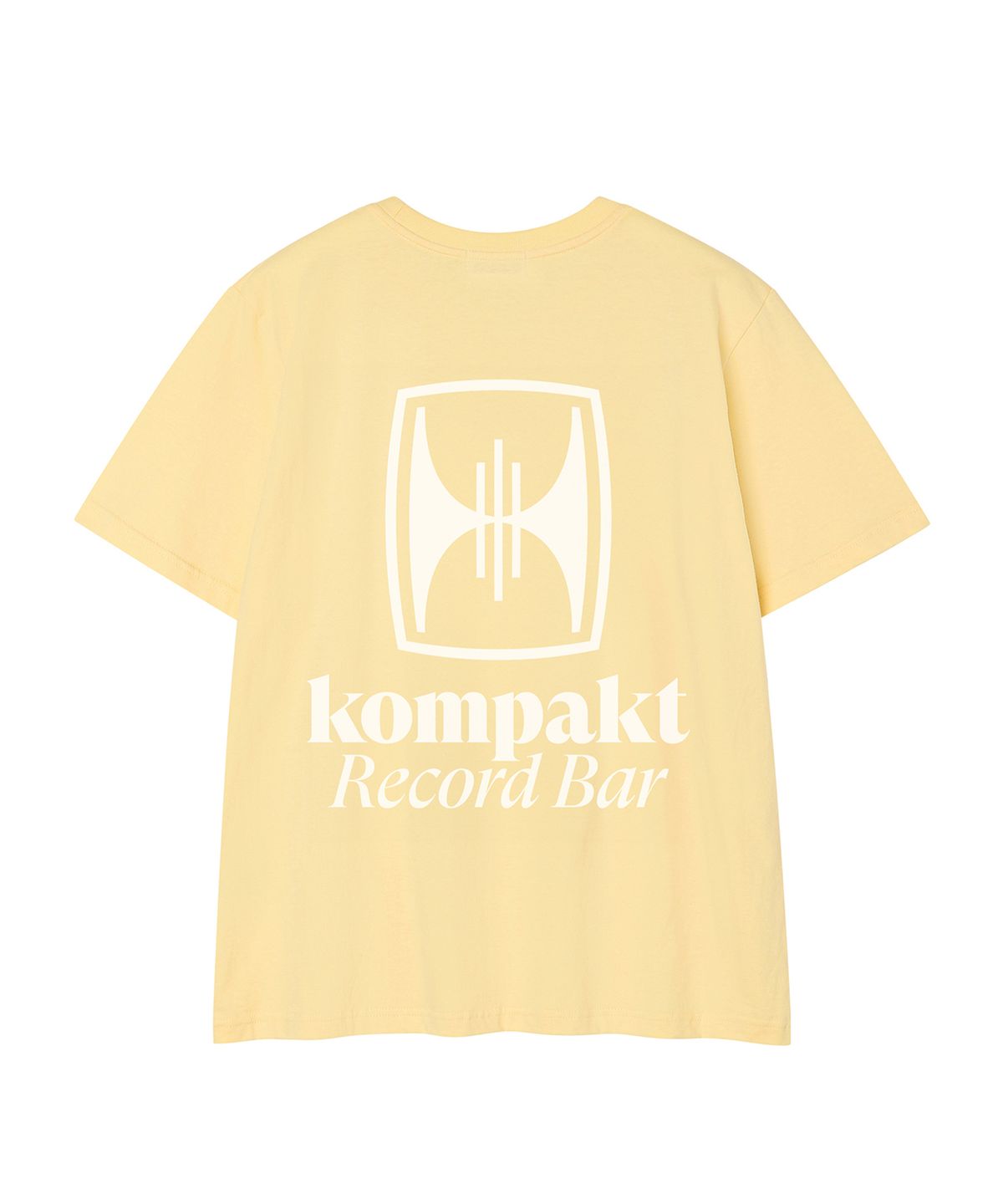 콤팩트 레코드 바(KOMPAKT RECORD BAR) KRB Big Logo T-shirt - Banana