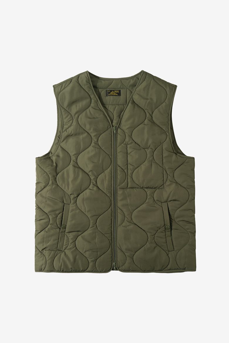 VINIS- sleeveless padded Vest_Khaki