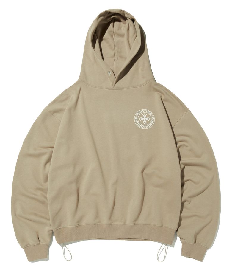 Circle Logo Oversized Hoodie (SAGE)