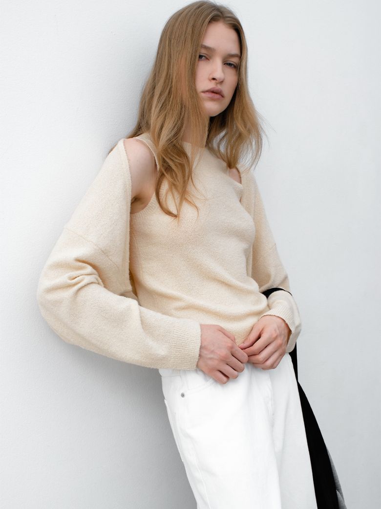 DAYIN KNIT BOLERO&TOP SET S(CD-2210)