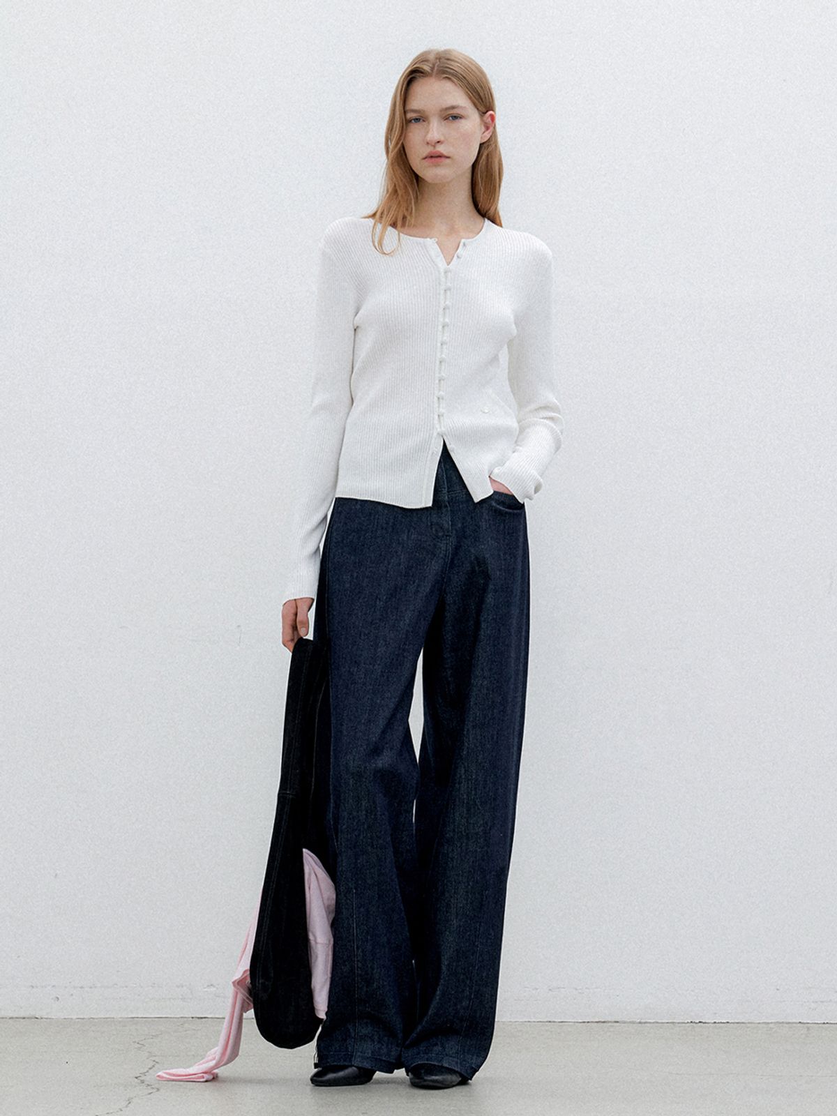 아틀리에 나인(ATELIER NAIN) PENNY SLIM KINT CARDIGAN(CD-2214)