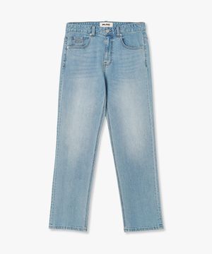 스트레치 스트레이트 진 라이트 블루