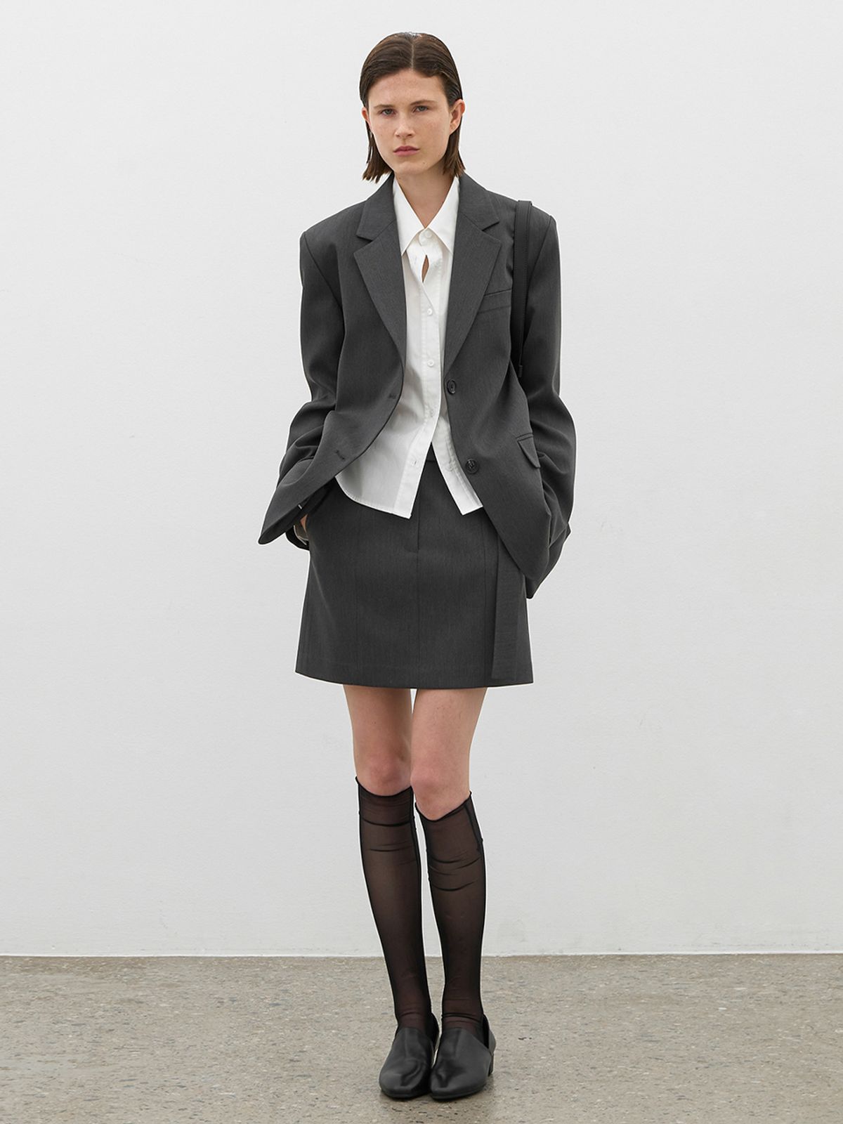 아틀리에 나인(ATELIER NAIN) ESSENTIAL NEU SET-UP JACKET(JK-3045)