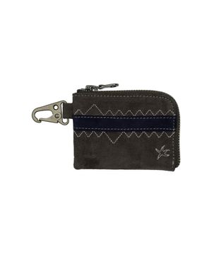 TCM starfish zigzag card wallet (charcoal)