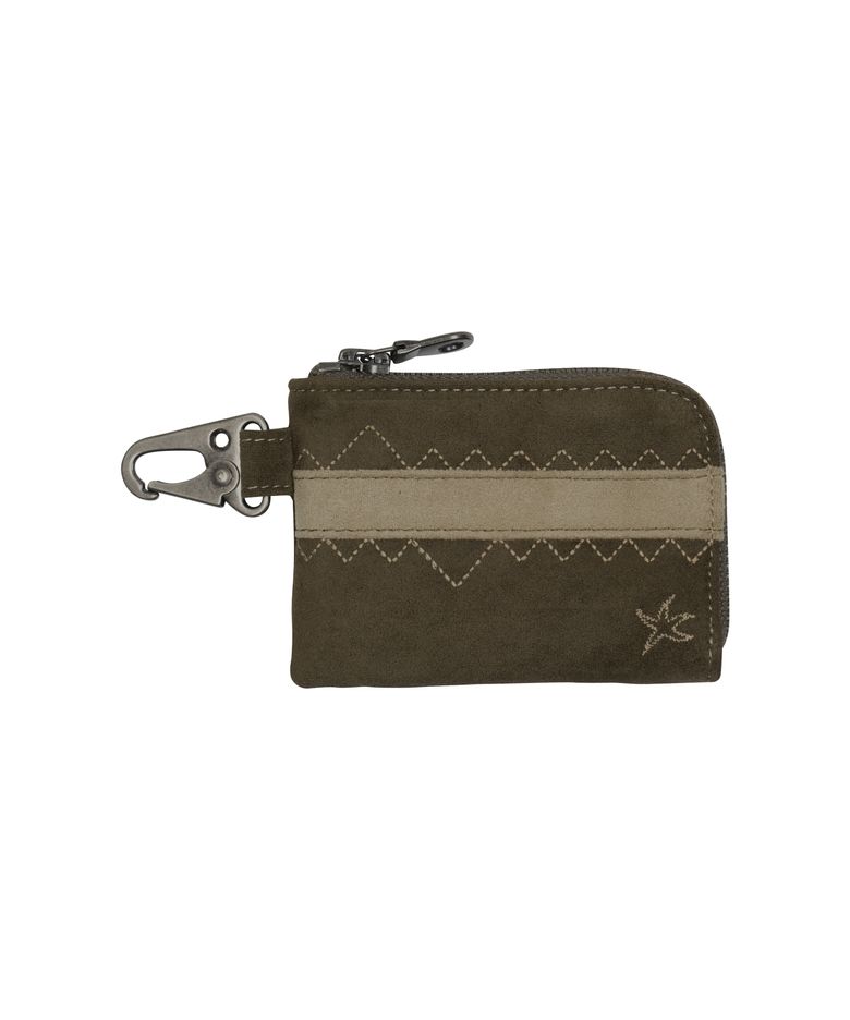 TCM starfish zigzag card wallet (khaki)