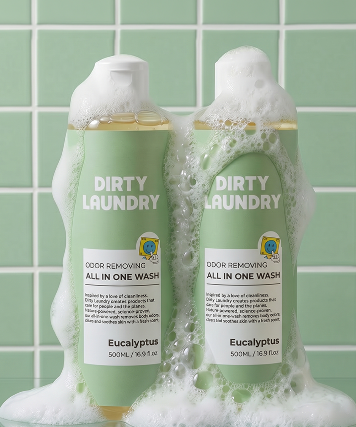더티 런드리(DIRTY LAUNDRY) [숲속향] 올인원바디워시 유칼립투스 500ml 피톤치드 바디워시