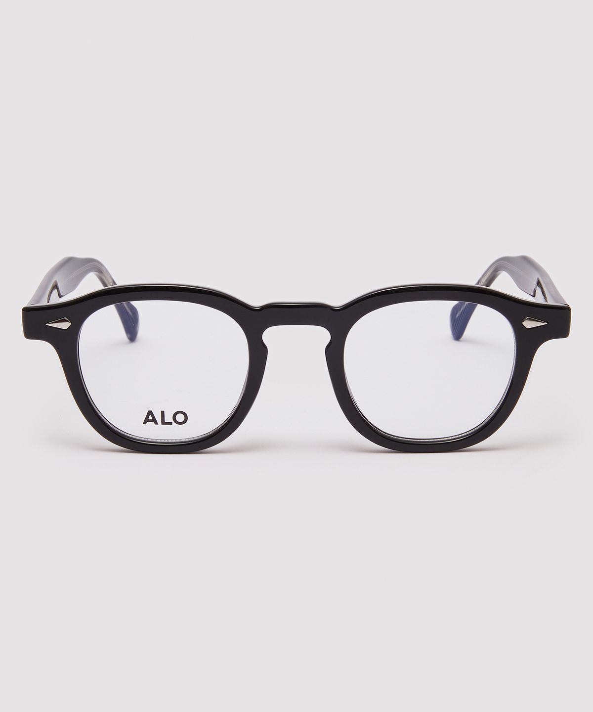 알로아이웨어(ALO EYEWEAR) [Essential] AL5501 0909G 아넬 프레임 블랙 안경테 블루라이트 차단 렌즈 선택