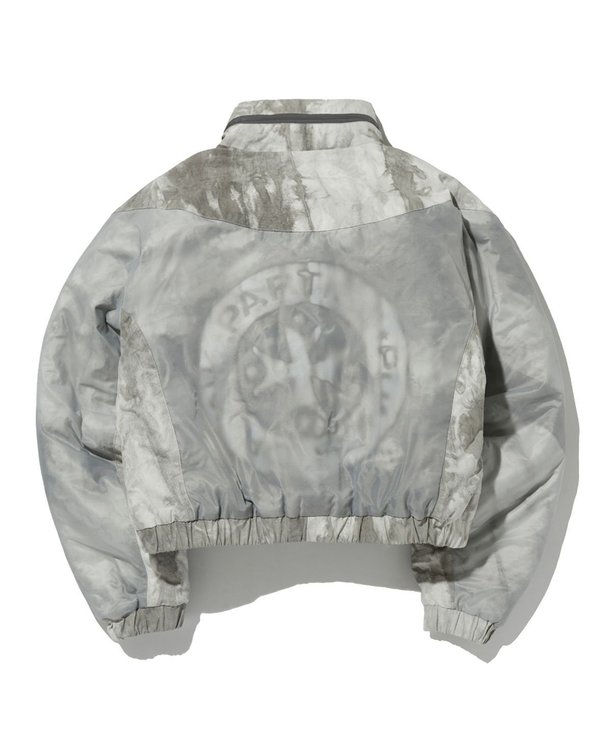 펀치드렁크파티즈(PUNCH DRUNK PARTIES) Veiled Mark Quilted Jacket (GRAY)
