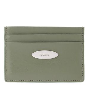 빈티지 카드지갑 올리브 [소가죽]