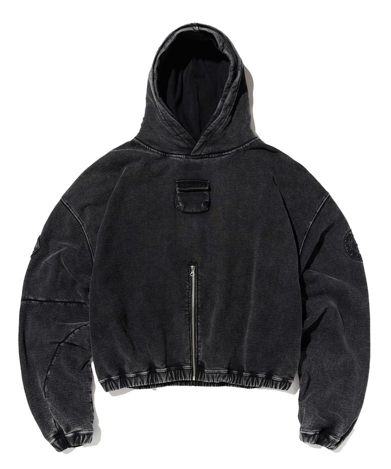 Self Guard Double Hoodie (BLACK)