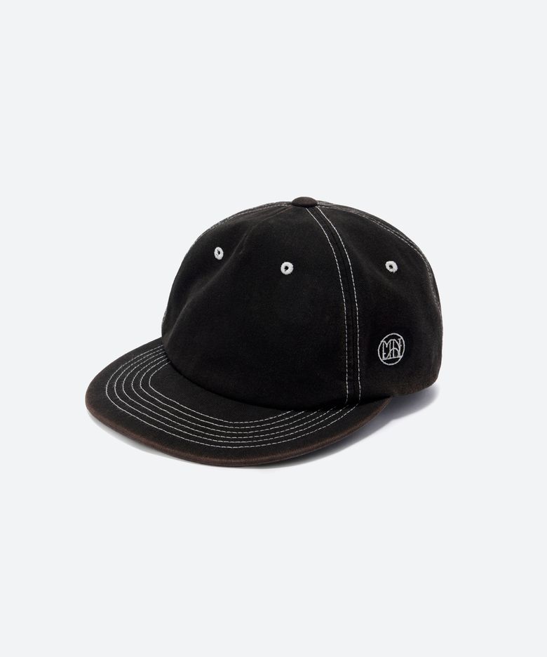 Vintage Stitch Ball Cap / Black