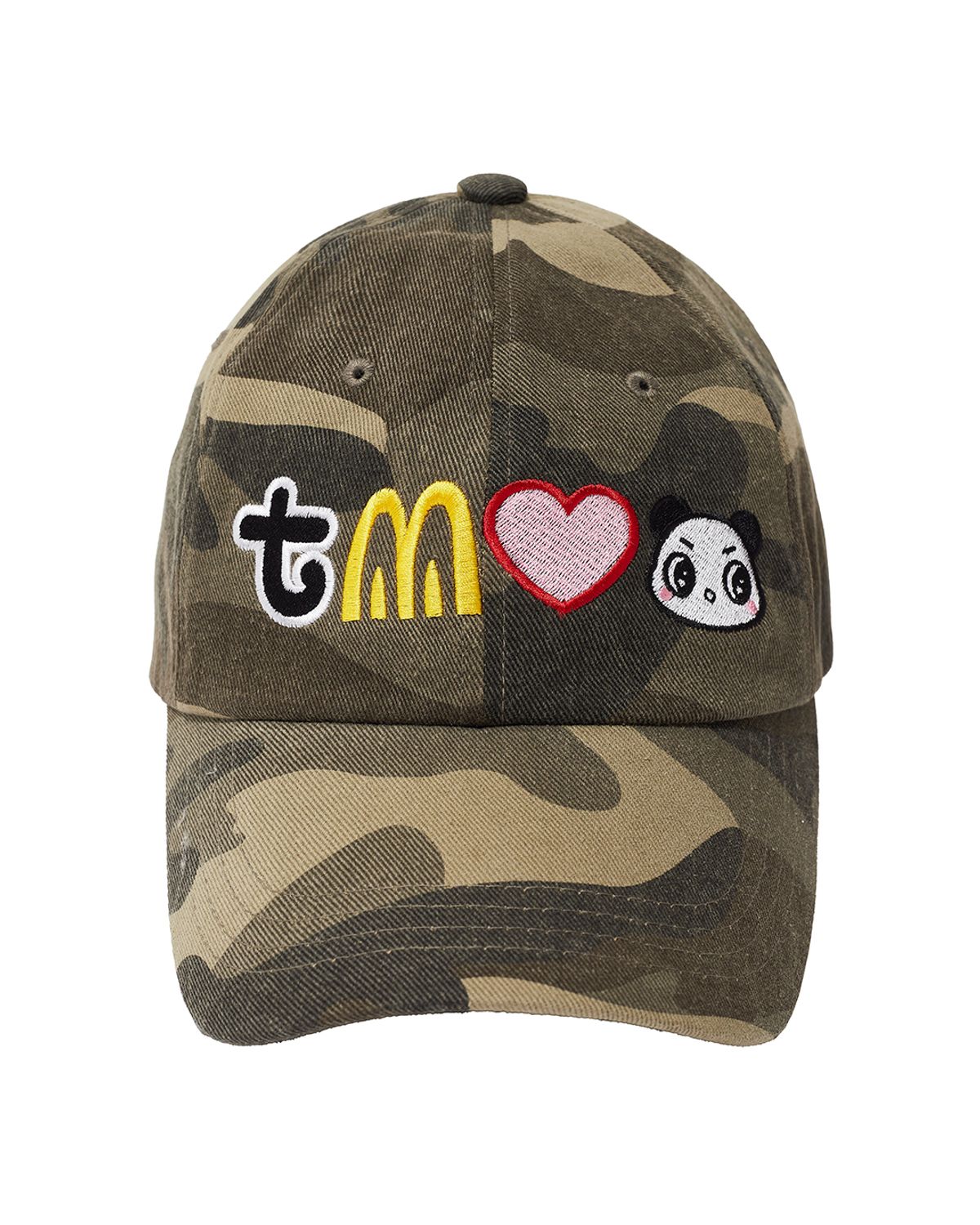 더뮤지엄비지터(THEMUSEUMVISITOR) TMV PANDA BALLCAP (CAMO)