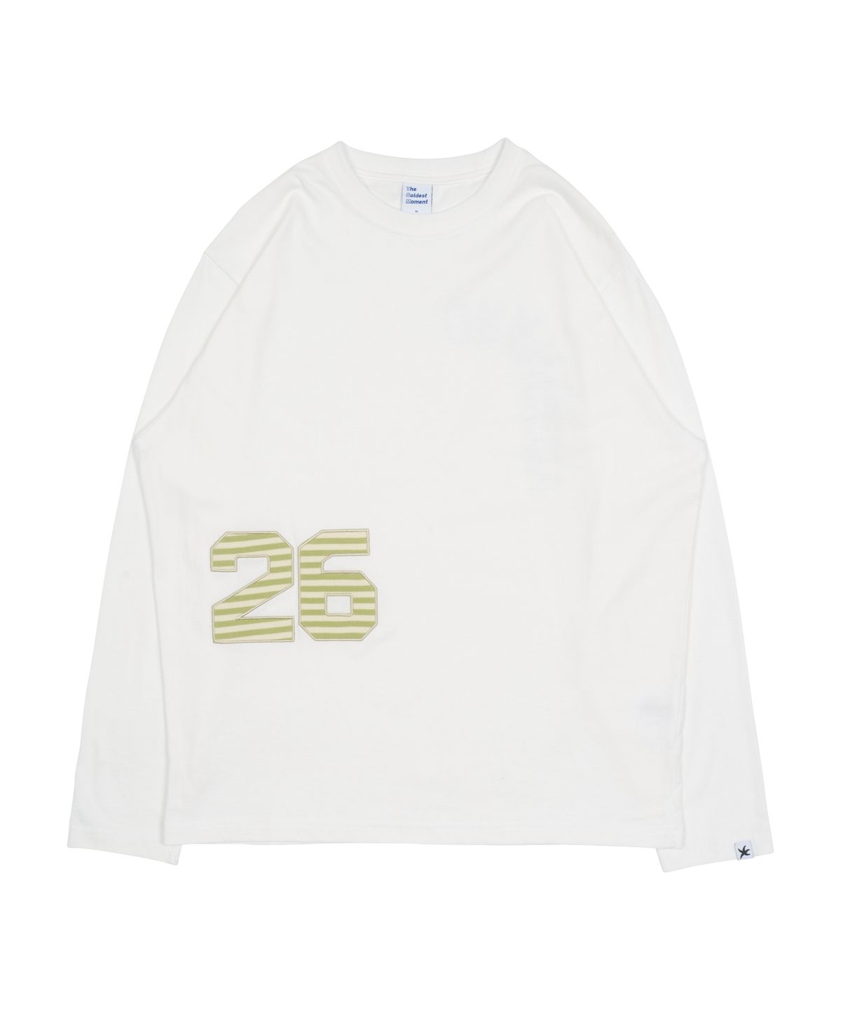 더콜디스트모먼트(THE COLDEST MOMENT) TCM 26 long sleeve (white/ivory)
