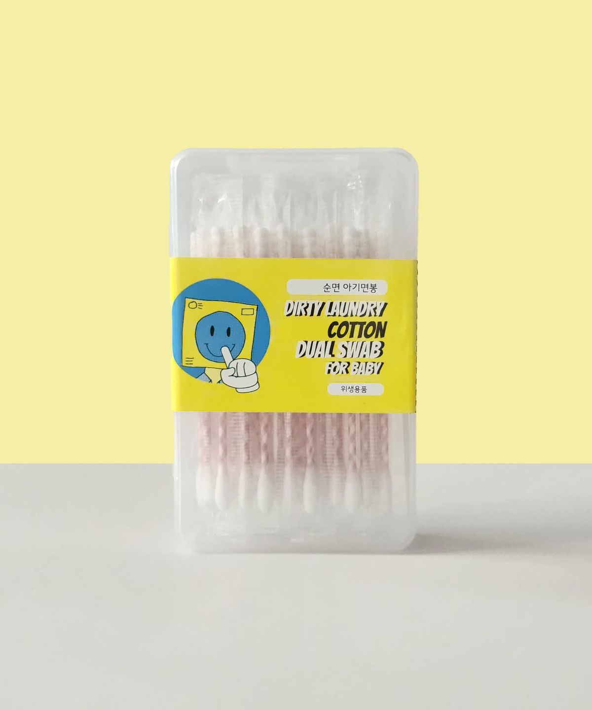더티 런드리(DIRTY LAUNDRY) [순면100%] 개별포장 양면 아기면봉 4박스 120pcs