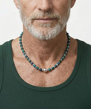 blue stone necklace JSB-539