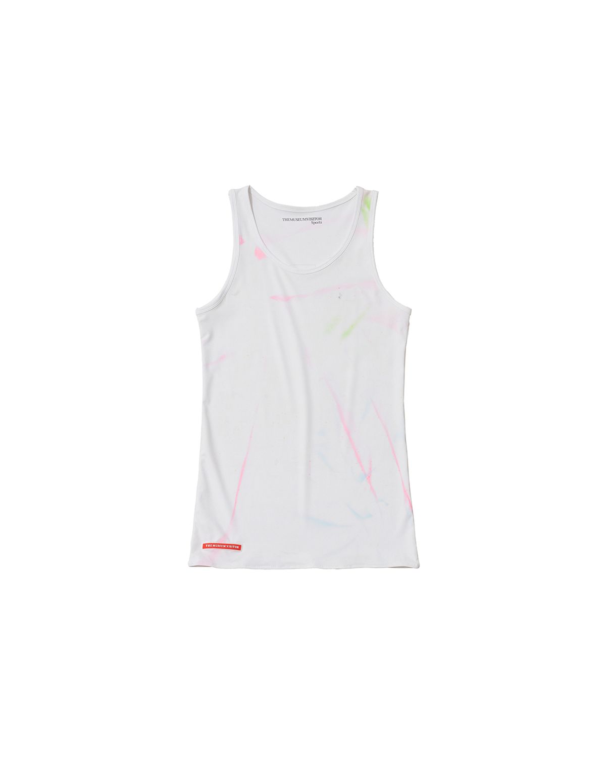더뮤지엄비지터(THEMUSEUMVISITOR) SPRAYED TIEDYE SPORTS SLEVELESS (PINK)