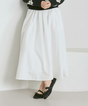 여성 블라썸 스커트 [아이보리]_ZG5SK501