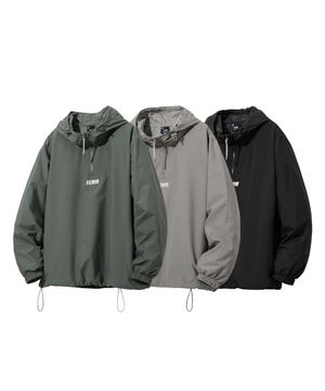 클럽 팀 하프집 후디 윈드브레이커 3color