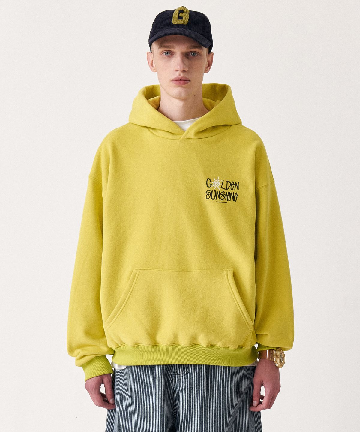 골든선샤인(GOLDEN SUNSHINE) Golden hood sweatshirts_Butter cup