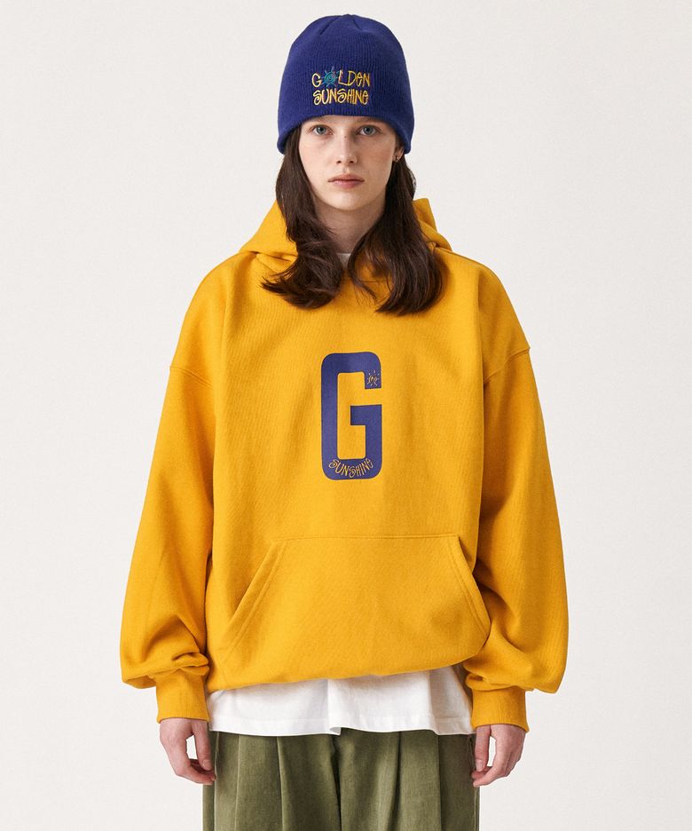 G-logo hoodie_Yellow