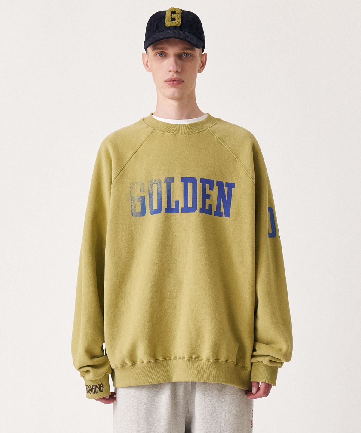 골든선샤인(GOLDEN SUNSHINE) Golden raglan sweatshirts_Fine mint