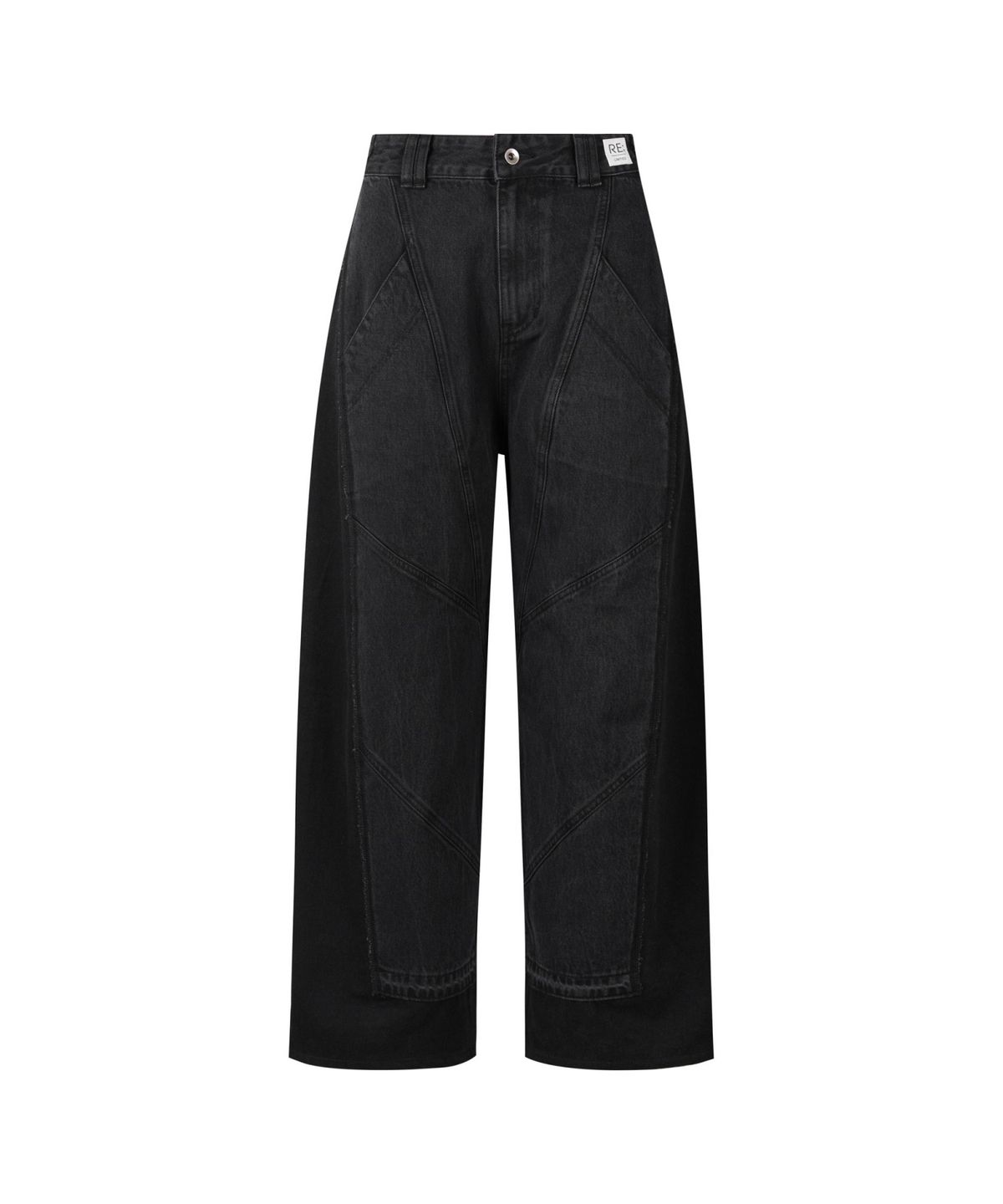 래코드(RECODE) Patch Denim Pants RQPAA25548BKX