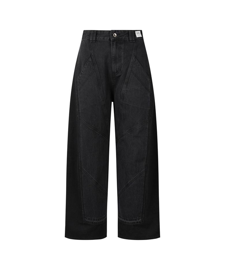 Patch Denim Pants RQPAA25548BKX
