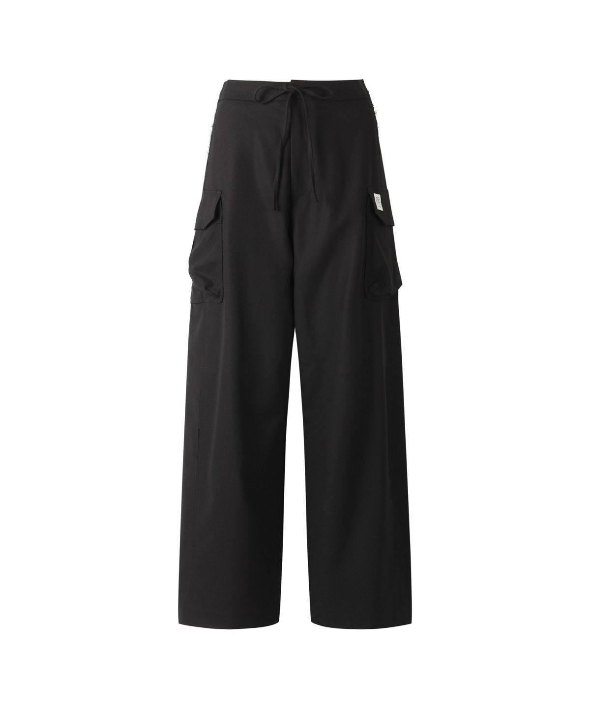 래코드(RECODE) Raw Edge Wide Trousers RQPAW25529BKX