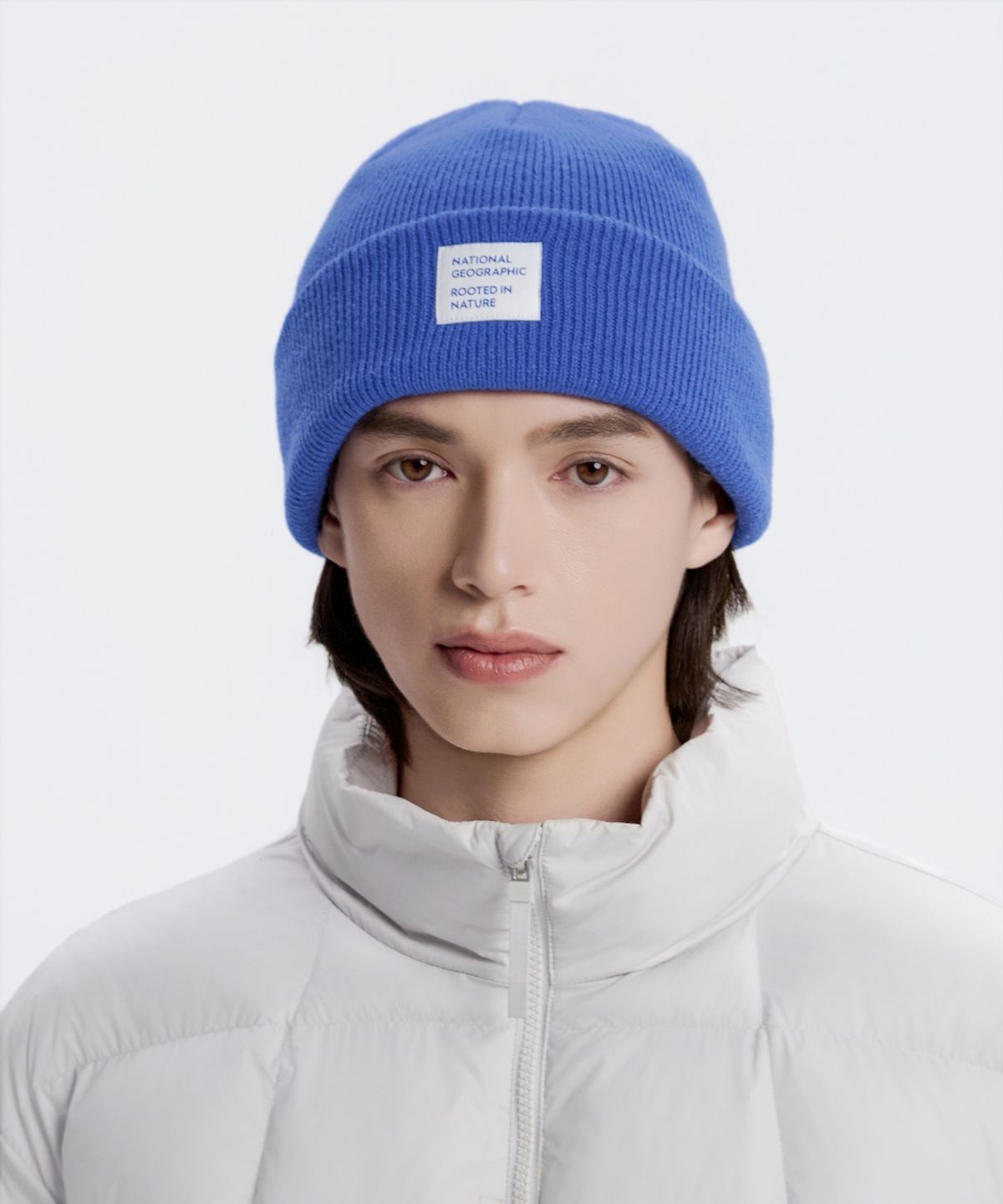 내셔널지오그래픽(NATIONALGEOGRAPHIC) N253AHA100 플레인 비니 BLUE