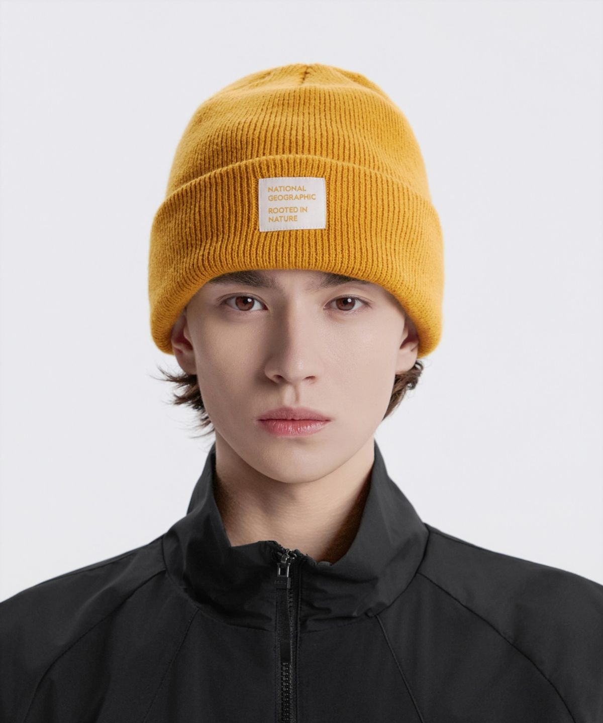 내셔널지오그래픽(NATIONALGEOGRAPHIC) N253AHA100 플레인 비니 MUSTARD