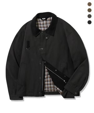 코듀로이 카라 워크 헌팅 자켓_4color