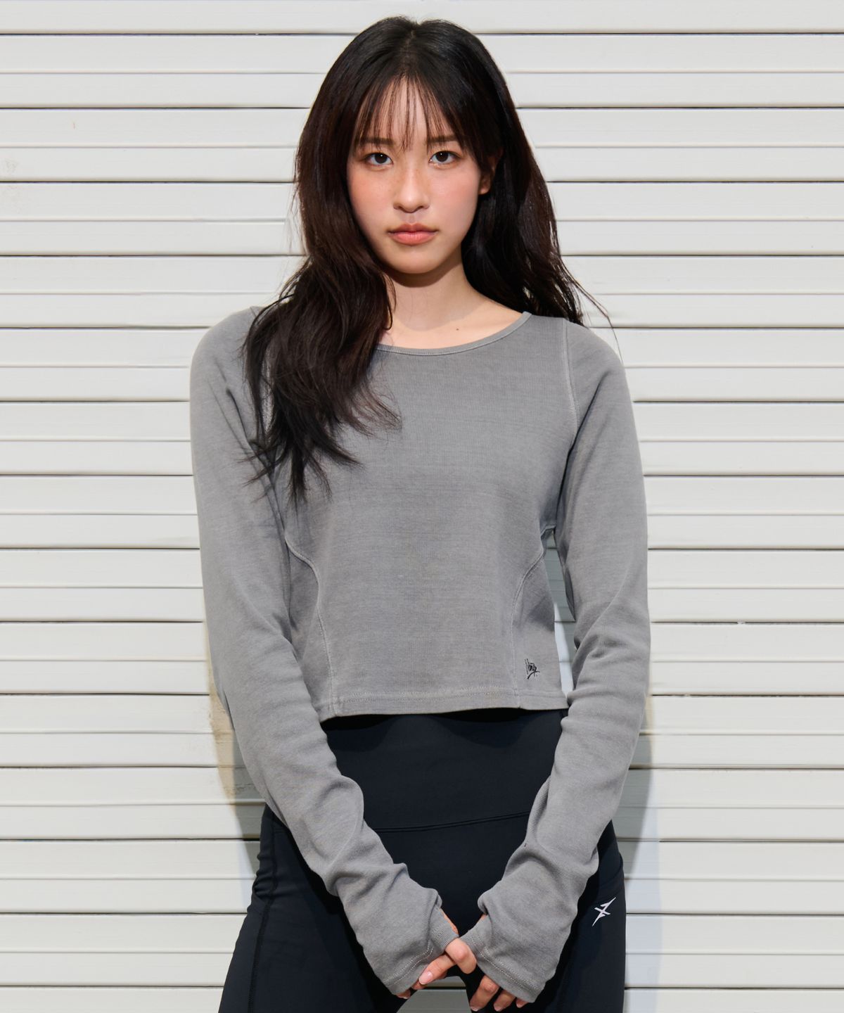 나인제트(NINEZ) 피그먼트 슬림 티셔츠 (2color)