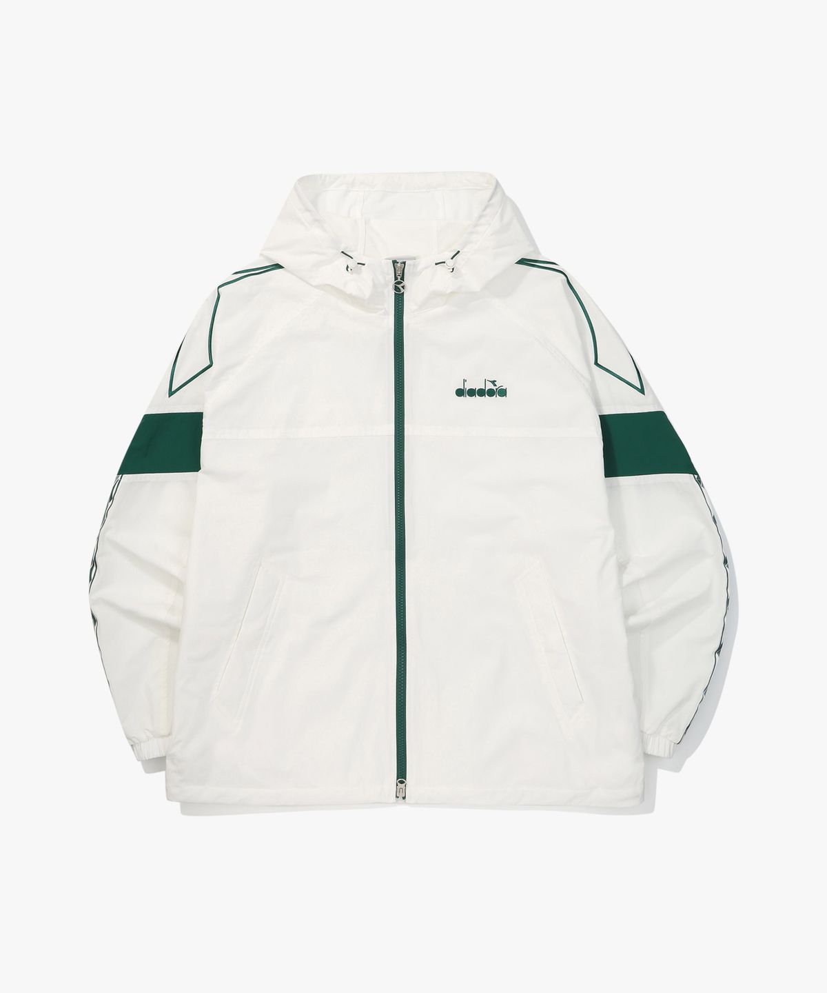 디아도라(diadora) 벤토 후드 자켓 OFF WHITE