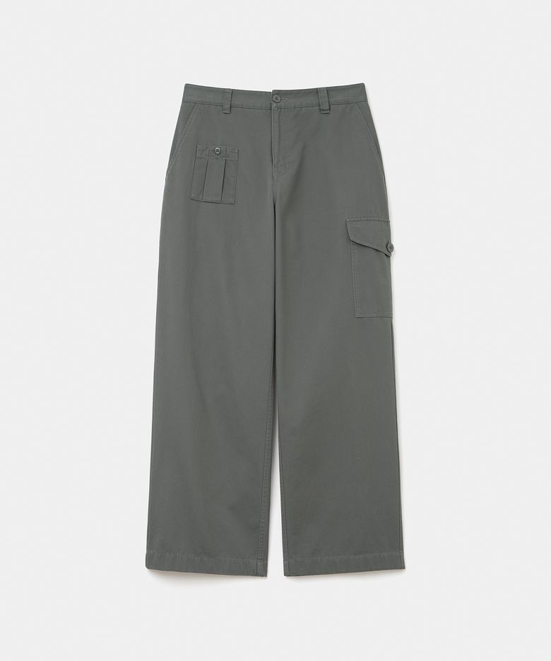 military cargo pants grey