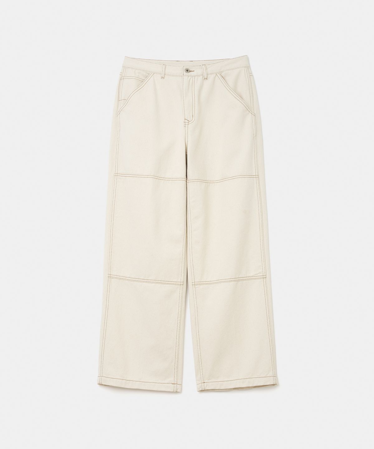 유니폼브릿지(UNIFORM BRIDGE) double knee pants 10oz ecru