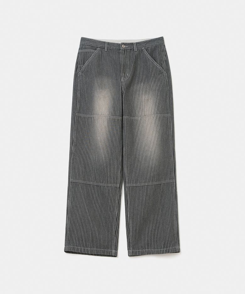 hickory double knee pants 10oz black