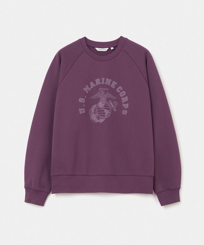 U.S. marine corps sweatshirt purple