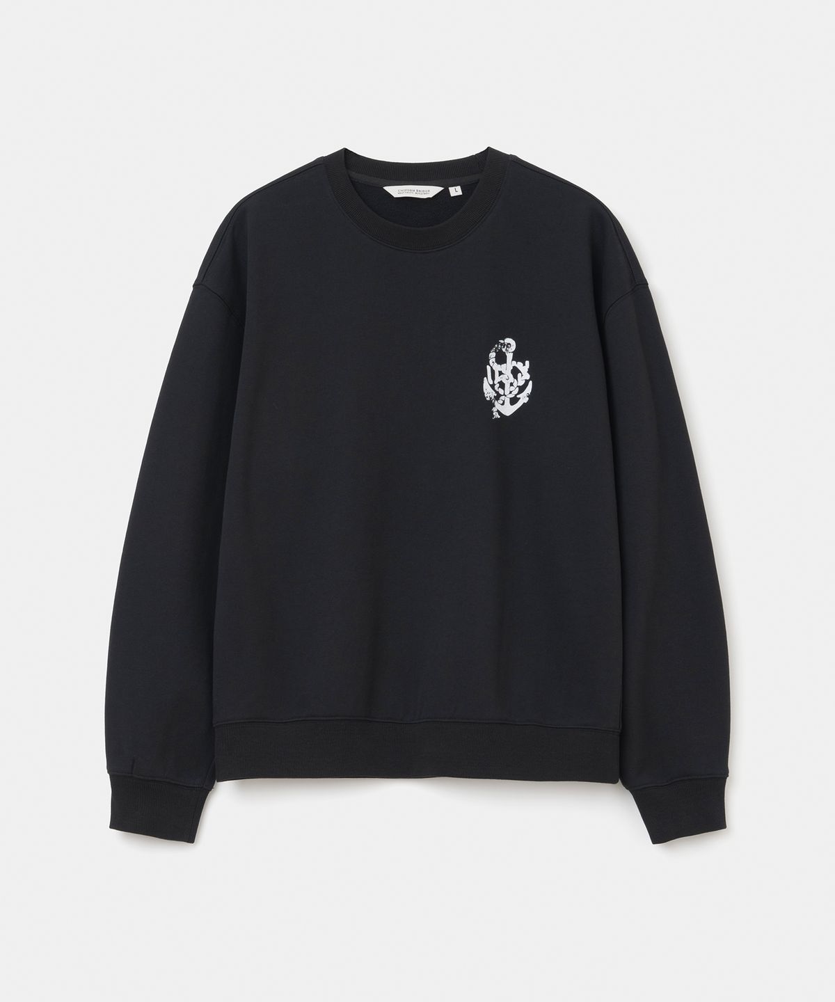 유니폼브릿지(UNIFORM BRIDGE) U.S.N sweatshirt black
