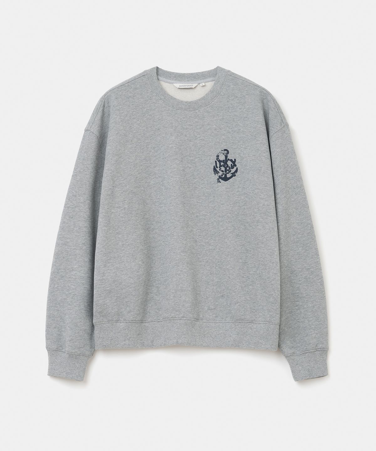 유니폼브릿지(UNIFORM BRIDGE) U.S.N sweatshirt melange grey