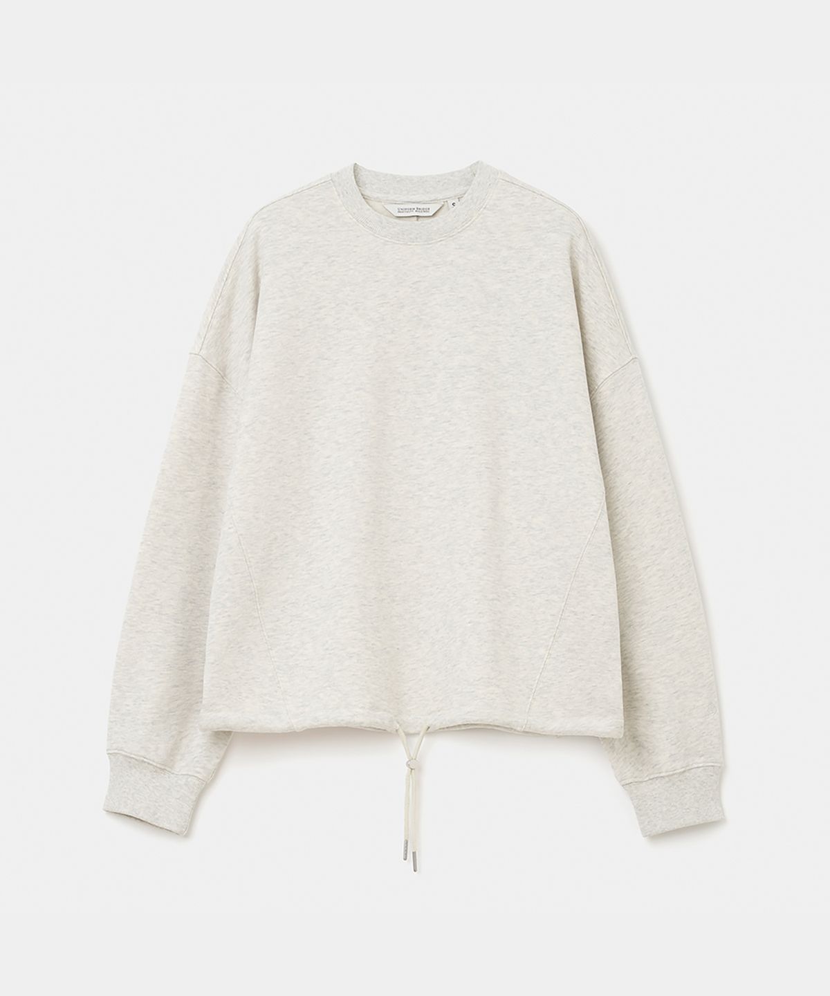 유니폼브릿지(UNIFORM BRIDGE) volume sweatshirt(womens) oatmeal melange