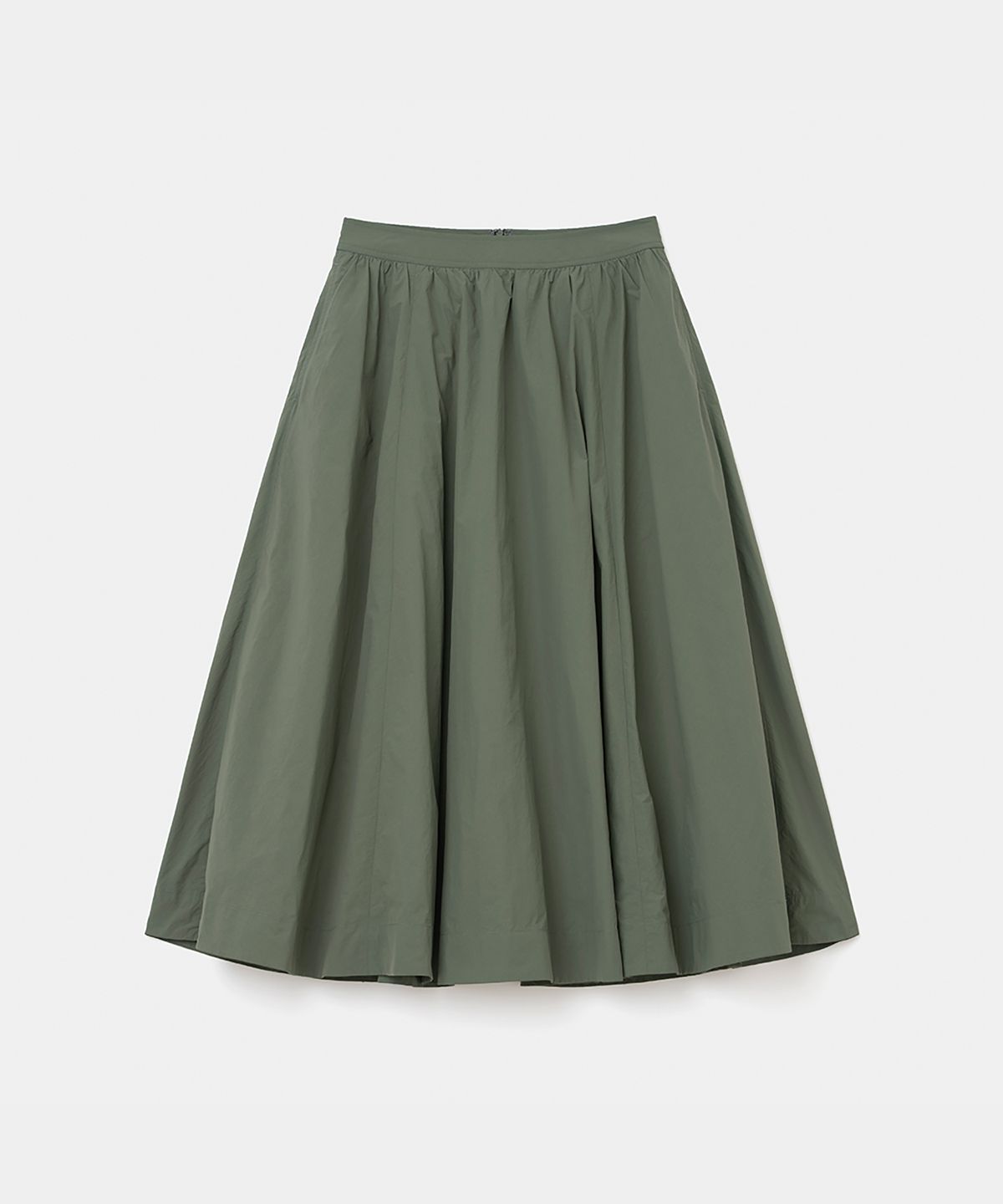 유니폼브릿지(UNIFORM BRIDGE) flare skirt(womens) oilve
