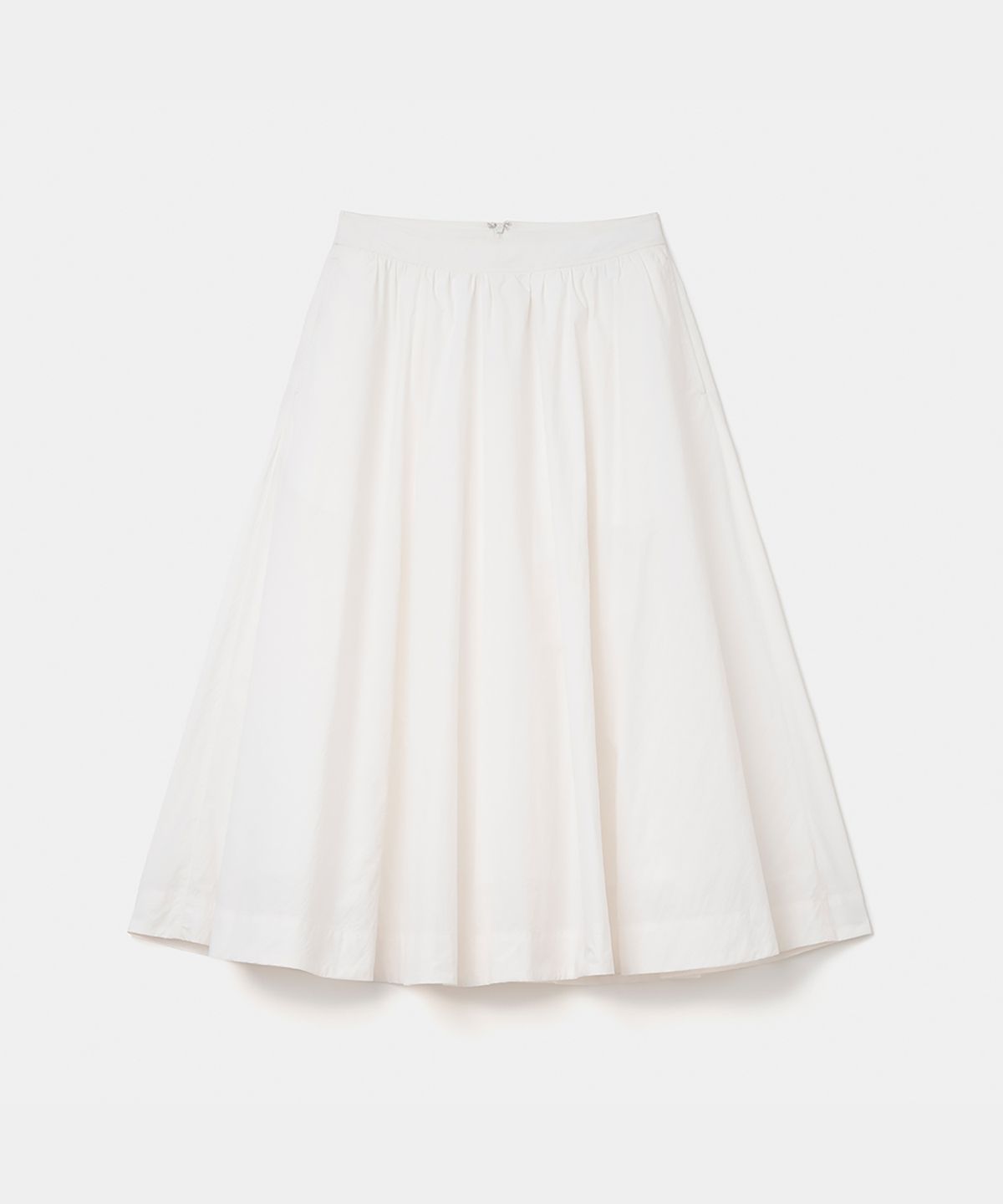 유니폼브릿지(UNIFORM BRIDGE) flare skirt(womens) white